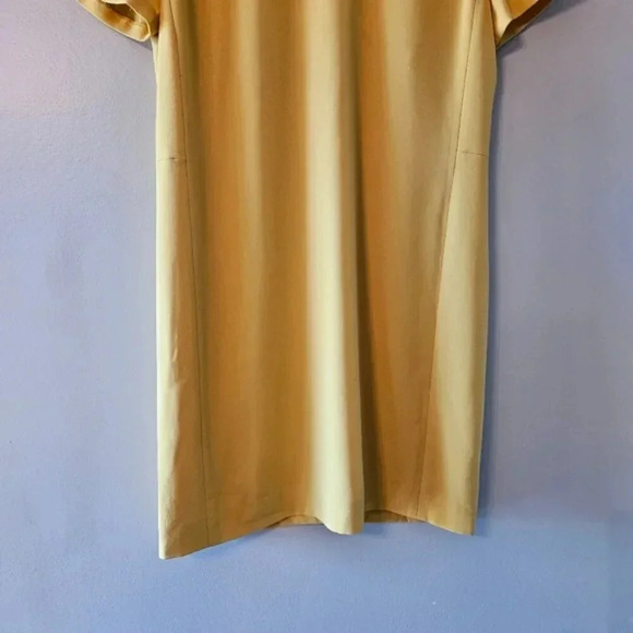 Aritzia Babaton Patricio Japanese Matte Crepe Mini Short Sleeve A-line Dress 6. - Picture 7 of 13